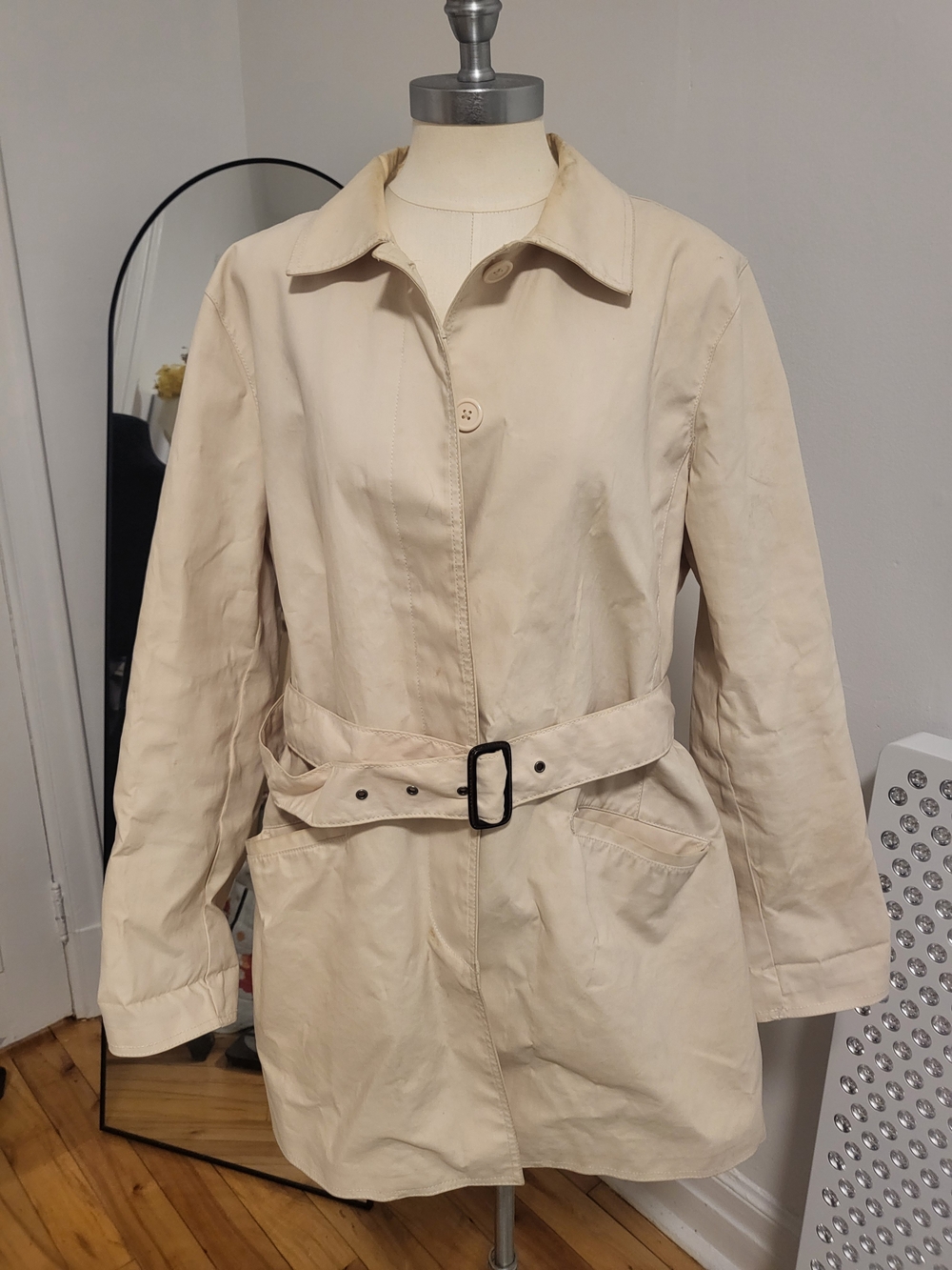 GAP Beige Belted Trench Coat